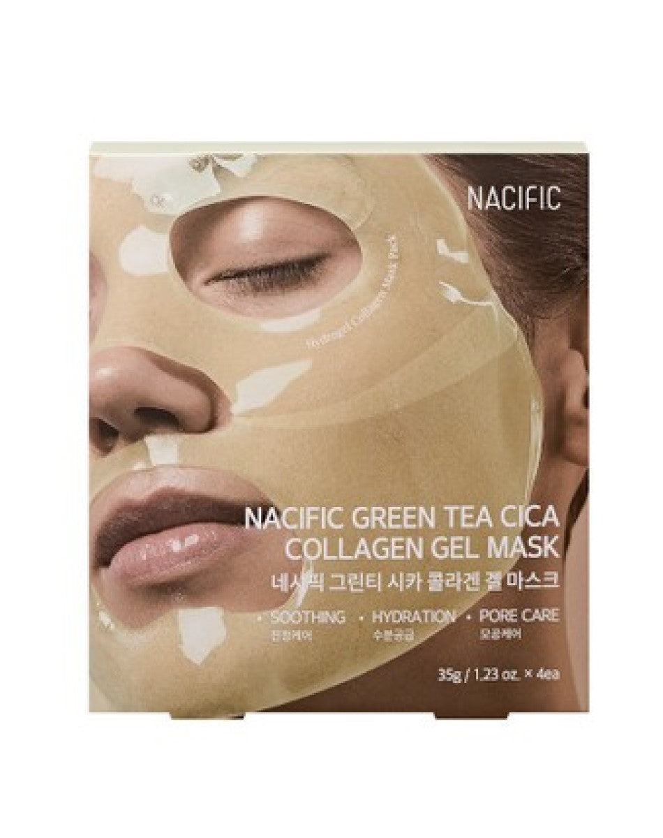 Green Tea Cica Collagen Gel Mask