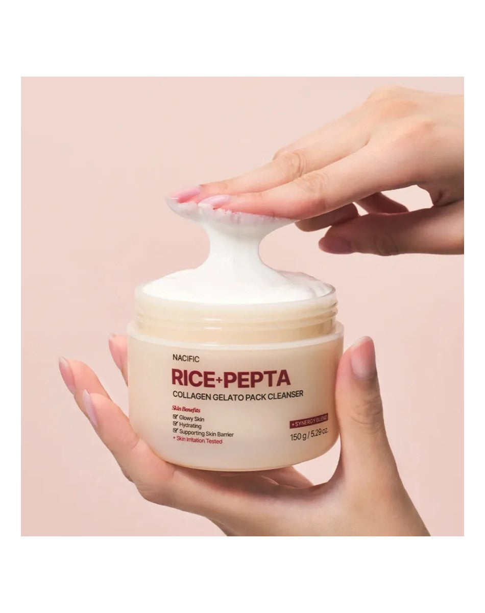 RICE+PEPTA Collagen Gelato Pack Cleanser