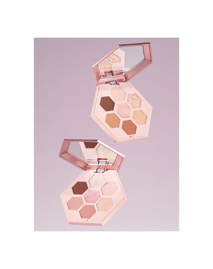 Barely mood shadow palette #02 pale rose