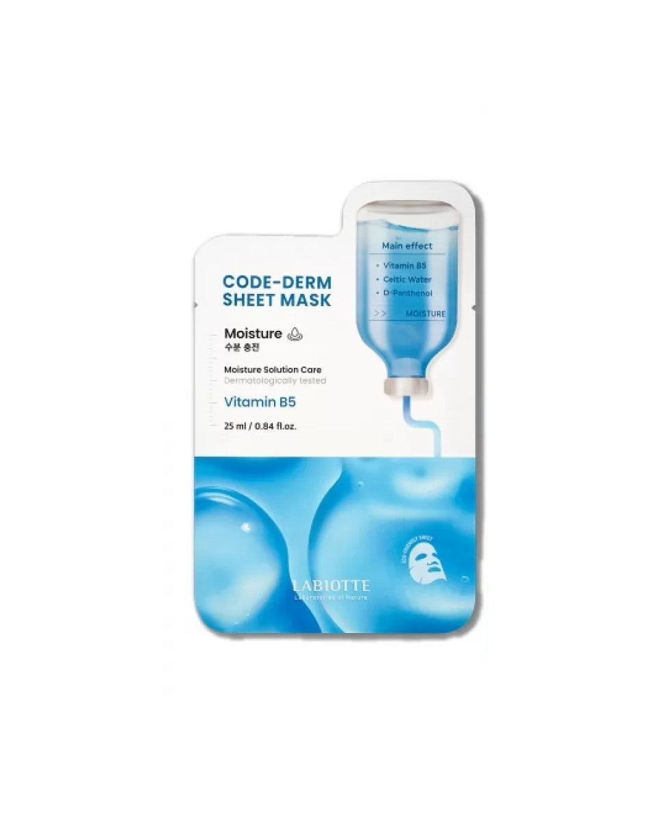 CODE-DERM Sheet Mask Moisture