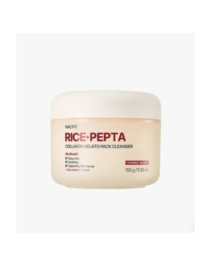 RICE+PEPTA Collagen Gelato Pack Cleanser