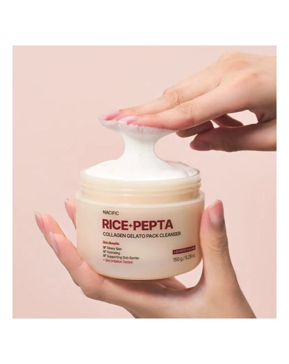RICE+PEPTA Collagen Gelato Pack Cleanser